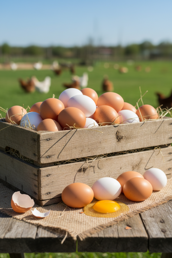 Farm Fresh Eggs (Per crate)